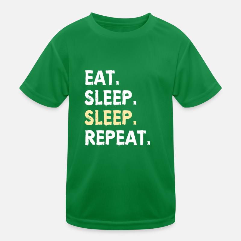 Sleeping Nap : eat, sleep, sleep , repeat Kinder Funktions-T-Shirt