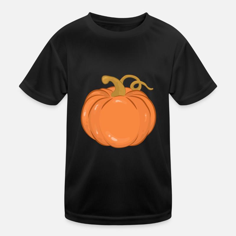 citrouille T-shirt sport Enfant