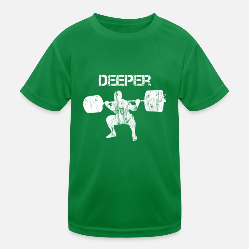 Squat dybere Funktionsshirt til børn