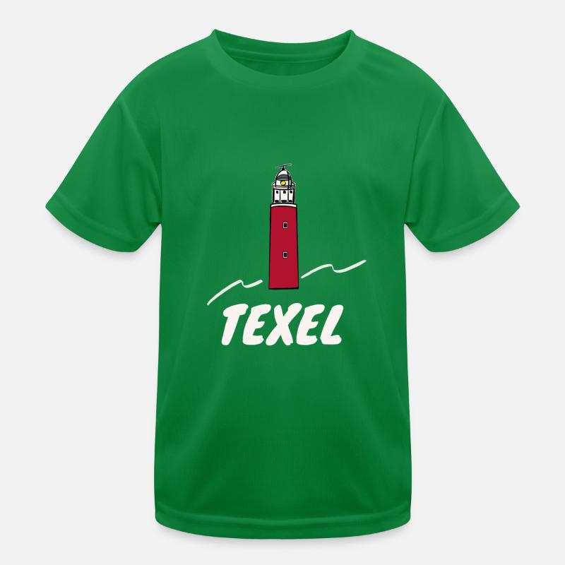 Phare Texel Holland T-shirt sport Enfant
