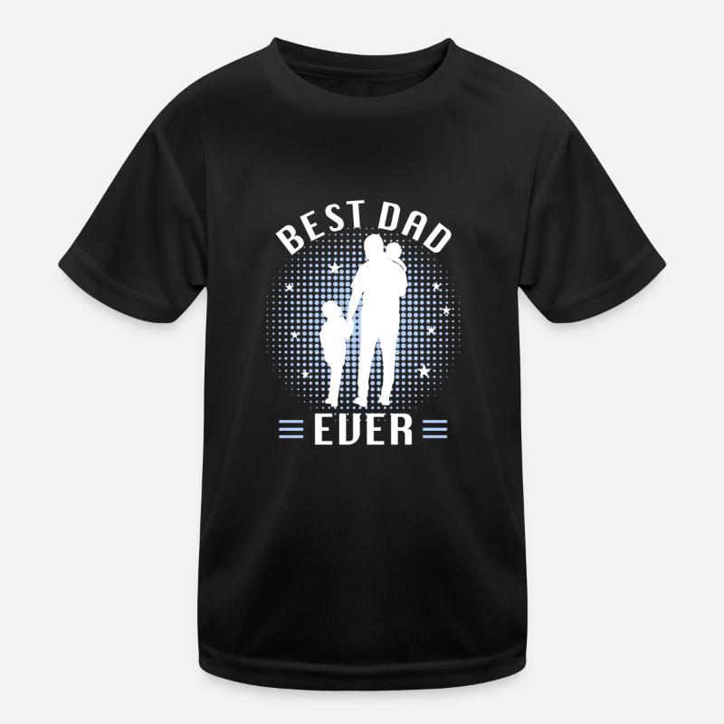 Best Dad Kinder Funktions-T-Shirt
