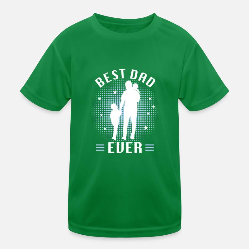 Best dad Kids Functional T-Shirt