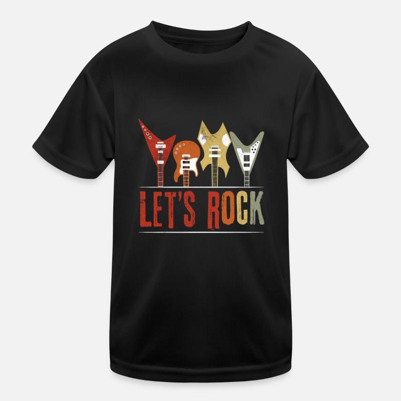 Rock guitar Kids Functional T-Shirt