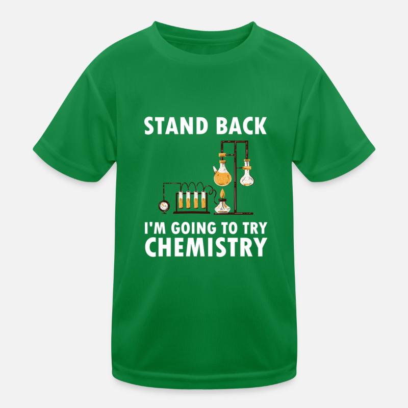 Chemiker Geschenk Chemie Lehrer Science Nerd Labor Kinder Funktions-T-Shirt