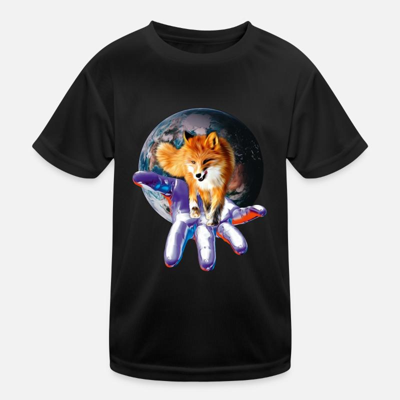 Fuchs Kinder Funktions-T-Shirt
