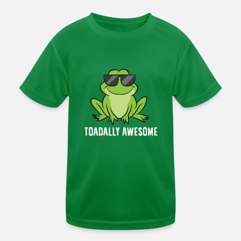 Frog Lover Gift Toadally Awesome Love Frogs Kinder Funktions-T-Shirt