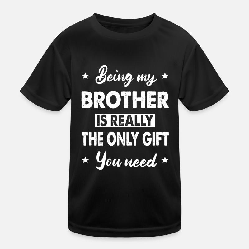 Idées cadeaux frères et soeurs Cadeau drôle pour frères et sœurs T-shirt sport Enfant