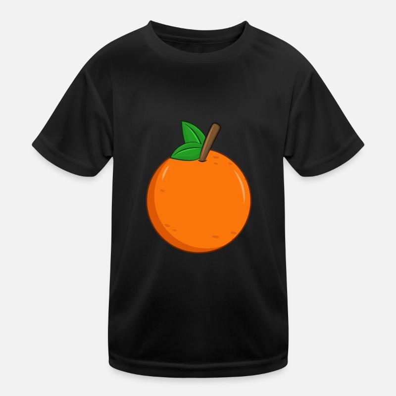 orange Kids Functional T-Shirt