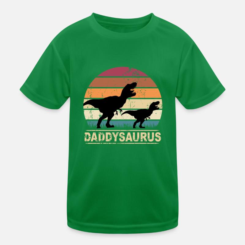 Daddysaurus Dinosaurier Kinder Dinos Geschenk Kinder Funktions-T-Shirt