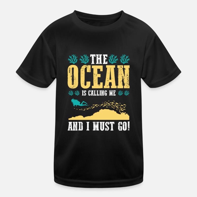 Plongée sous-marine T-shirt sport Enfant