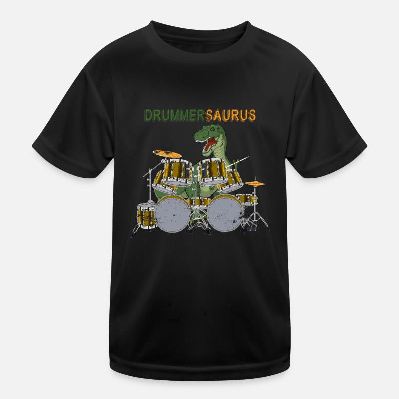 Batterie T-Rex T-shirt sport Enfant