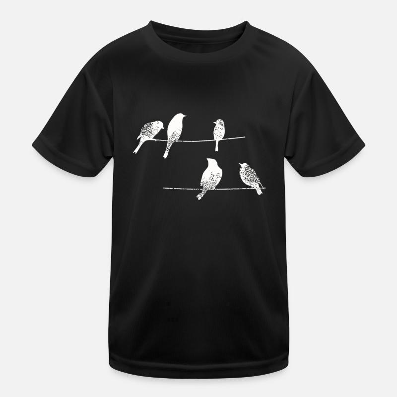Oiseaux oiseaux - J'aime les oiseaux T-shirt sport Enfant