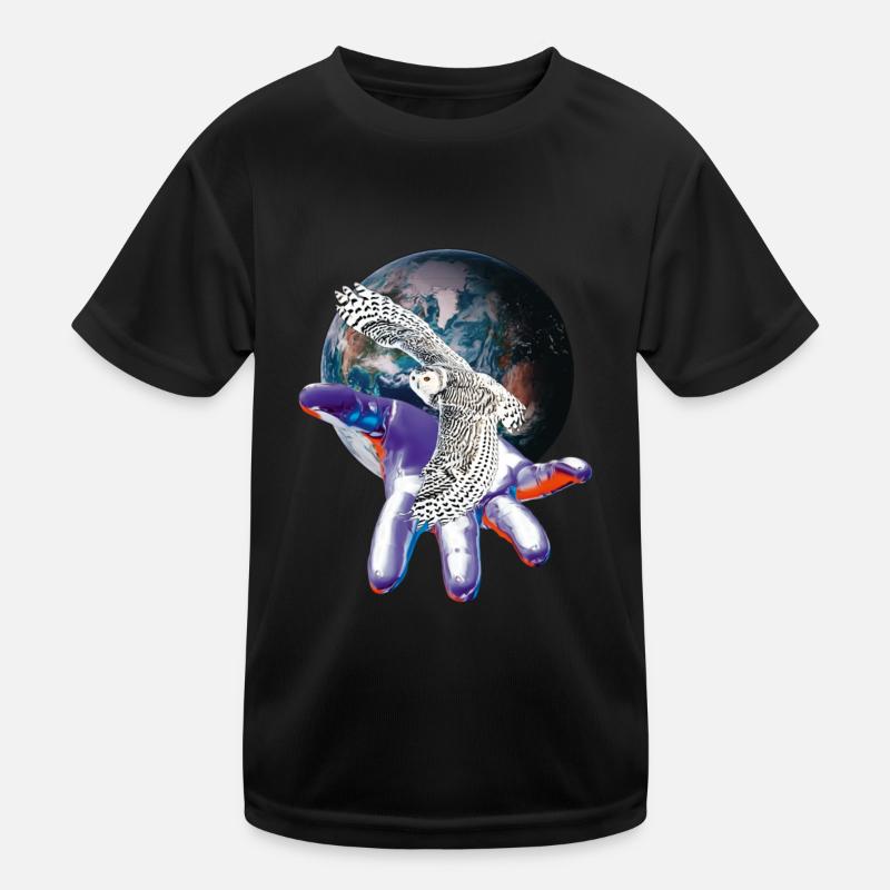 lechuza Camiseta funcional para niños