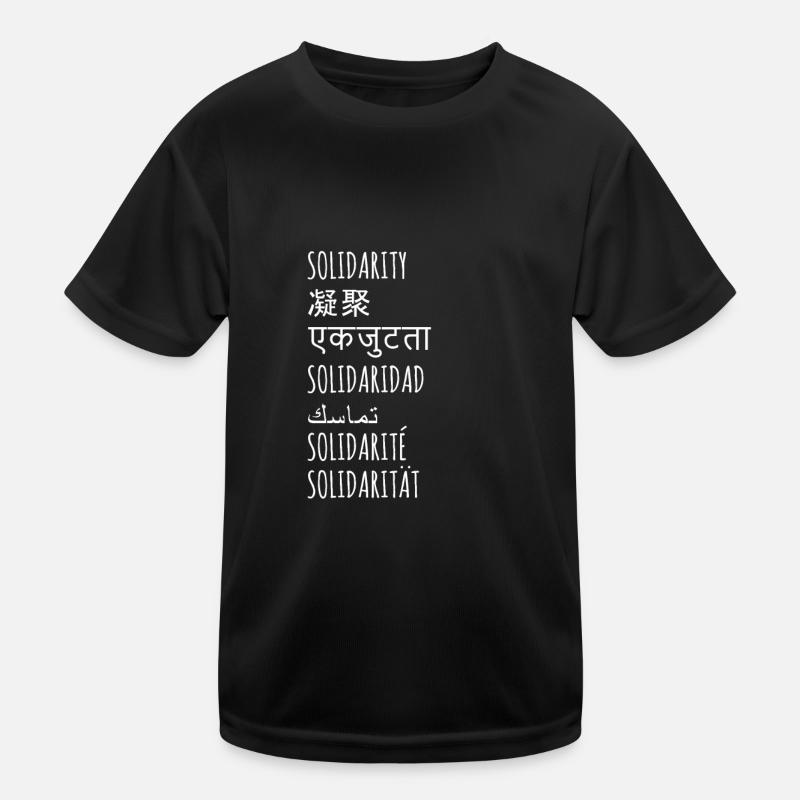 Don communautaire de cohésion solidaire T-shirt sport Enfant