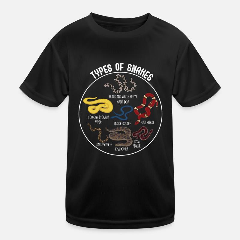 Types de serpents, Serpent, Types de serpents, Cobra T-shirt sport Enfant
