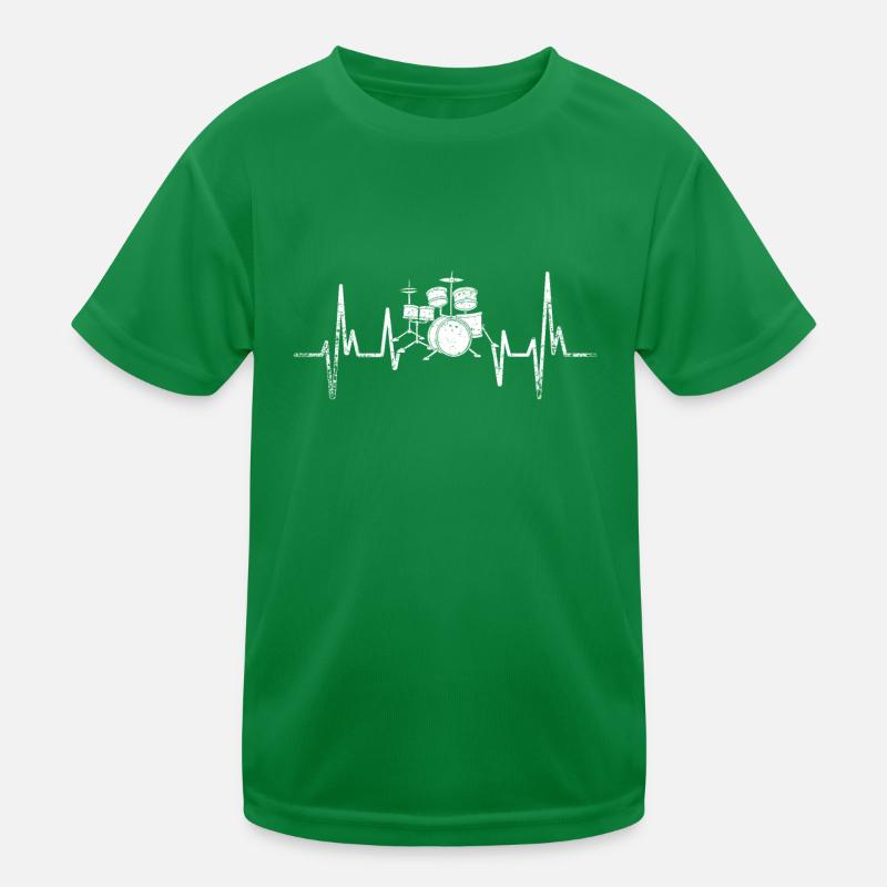 Cœur de batterie T-shirt sport Enfant