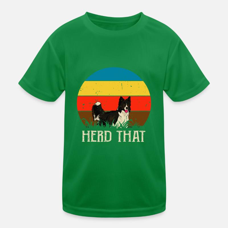 Herd that - Saying for shepherd and dog Kids Functional T-Shirt