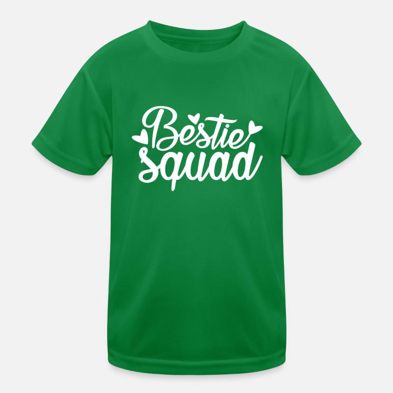 Bestie squad Kinder Funktions-T-Shirt