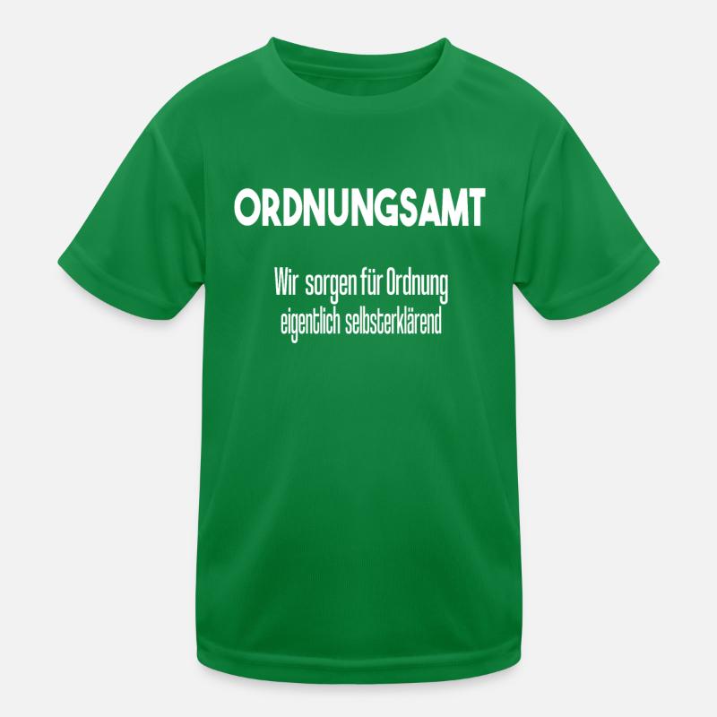 Ordnungsamt Sprüche Uniform Geschenkidee Kinder Funktions-T-Shirt