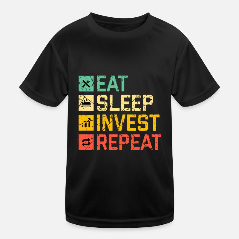Finance Kids Functional T-Shirt
