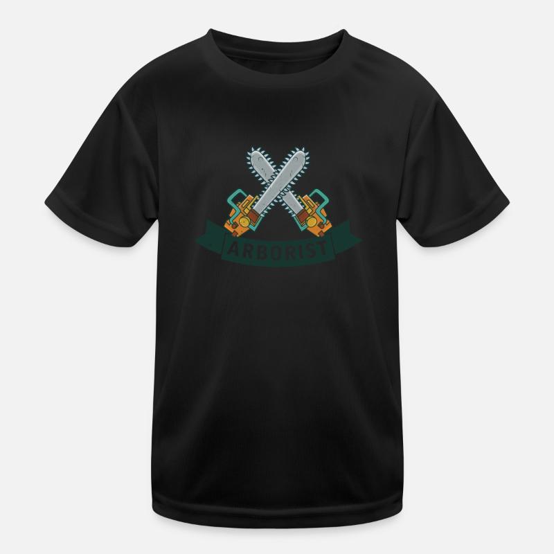 Tree climber arborist arborist tree care Kids Functional T-Shirt