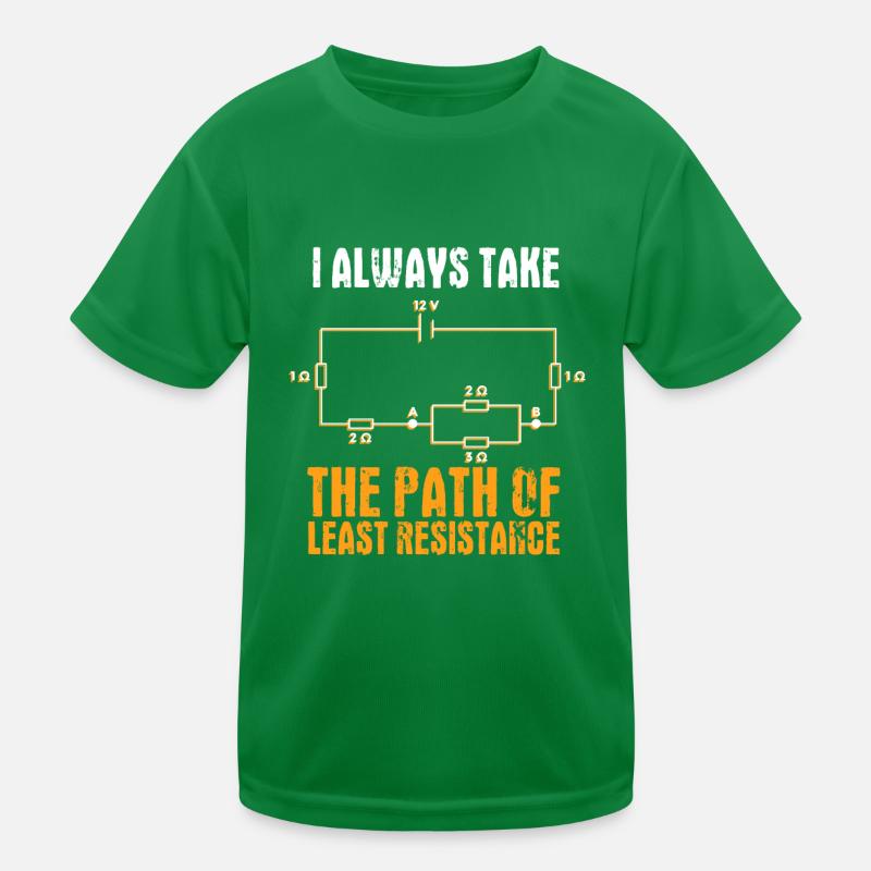 Electrician and electrical engineer Kids Functional T-Shirt