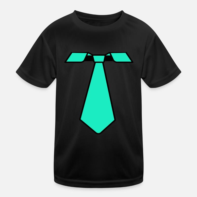 Karneval Fasching Krawatte Kinder Funktions-T-Shirt