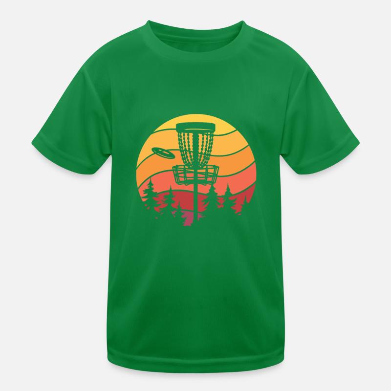 Disc Golf Kinder Funktions-T-Shirt