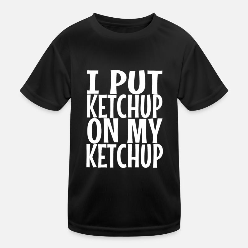 Ketchup Tomate Soße Kinder Funktions-T-Shirt