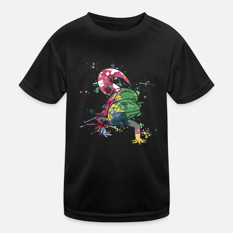 Lizard, Watercolor leopard gecko, zookeeper Kids Functional T-Shirt