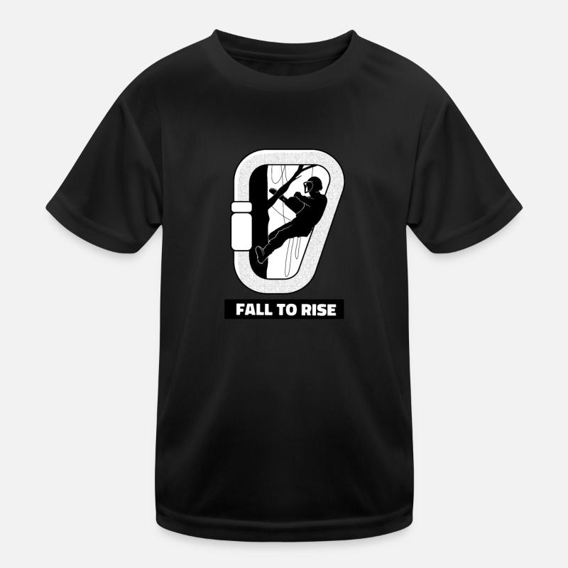Baumkletterer Baumpfleger Arborist Baumpflege Kinder Funktions-T-Shirt
