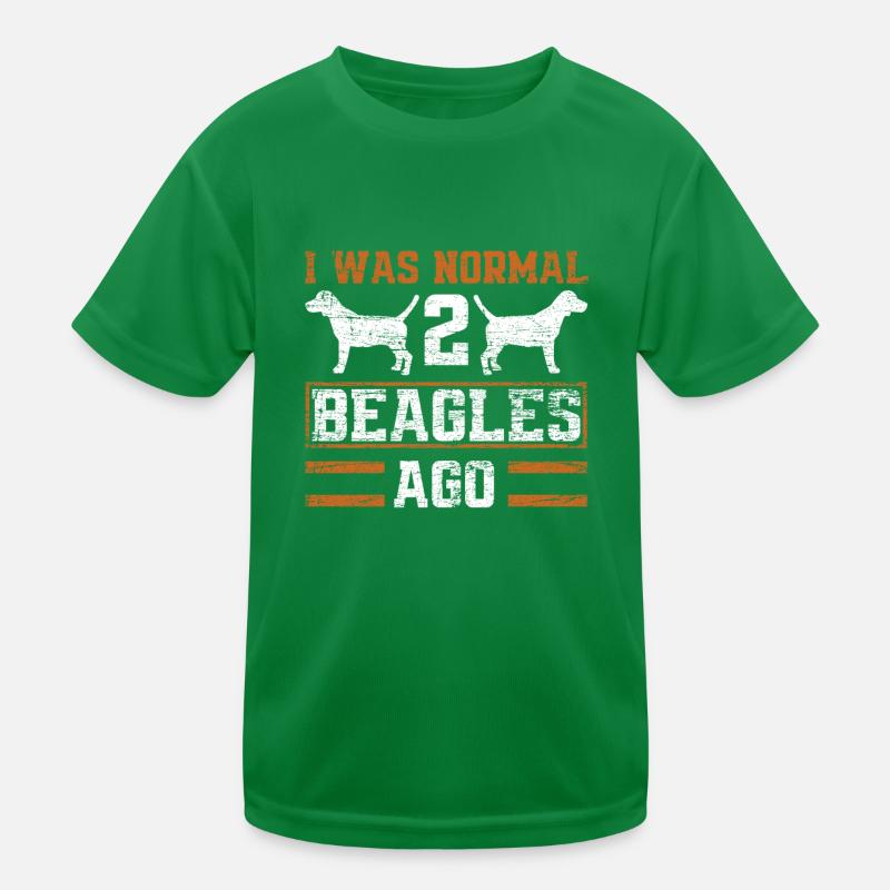 Beagle Kinder Funktions-T-Shirt
