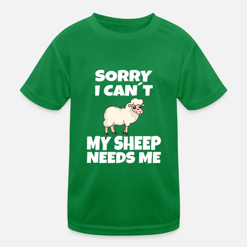 SHEEP / ANIMAL : My sheep needs me Kinder Funktions-T-Shirt