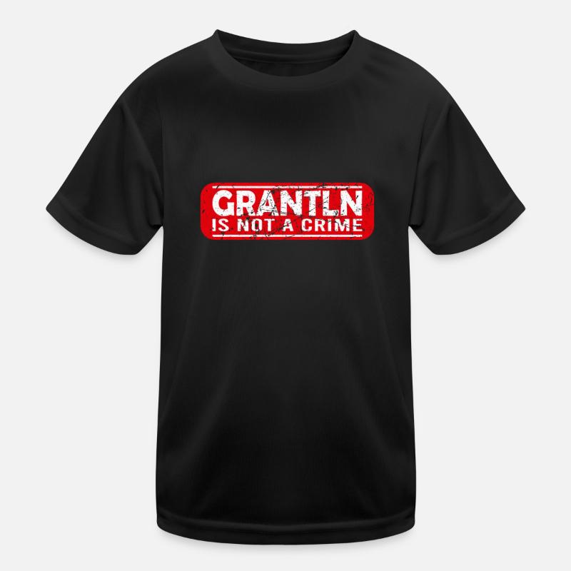Grantln Bavarian Bavaria cursing Kids Functional T-Shirt