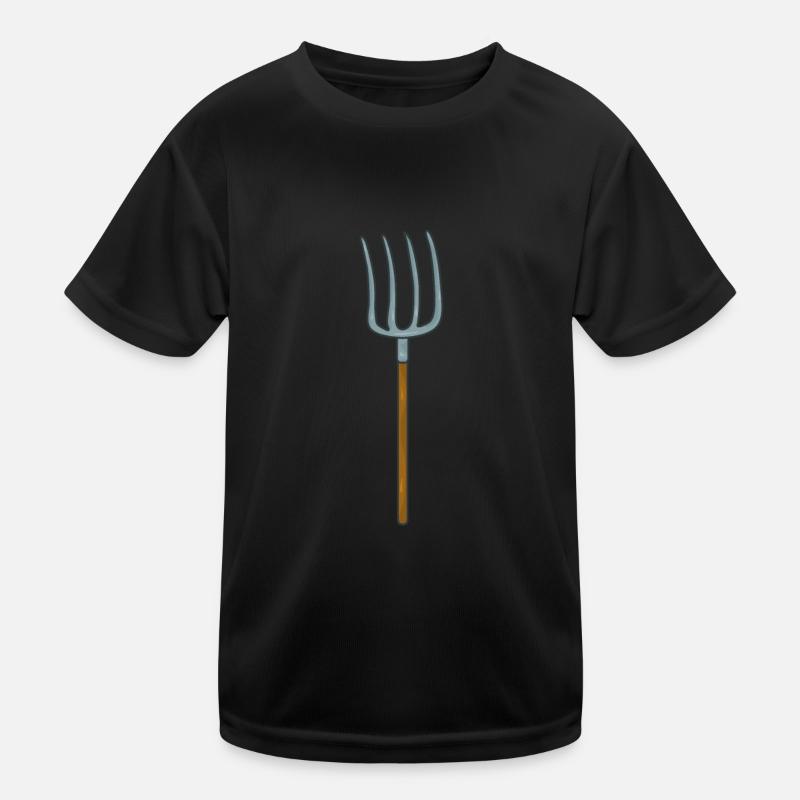 Pitchfork farmer Kids Functional T-Shirt
