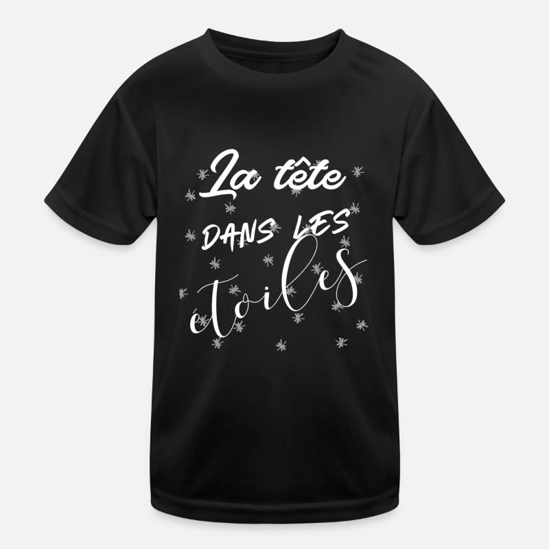La tête dans les étoiles T-shirt sport Enfant