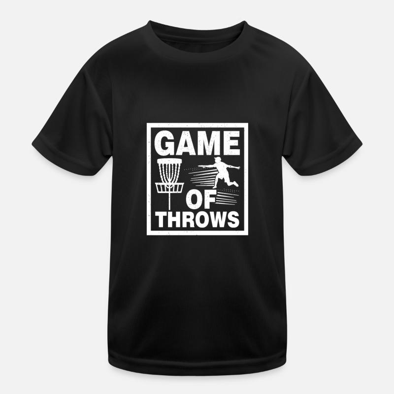 Disc Golf Gift Game of Throws Disc Golfer Cadeaux T-shirt sport Enfant