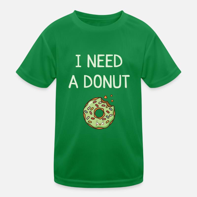 Donut Kinder Funktions-T-Shirt