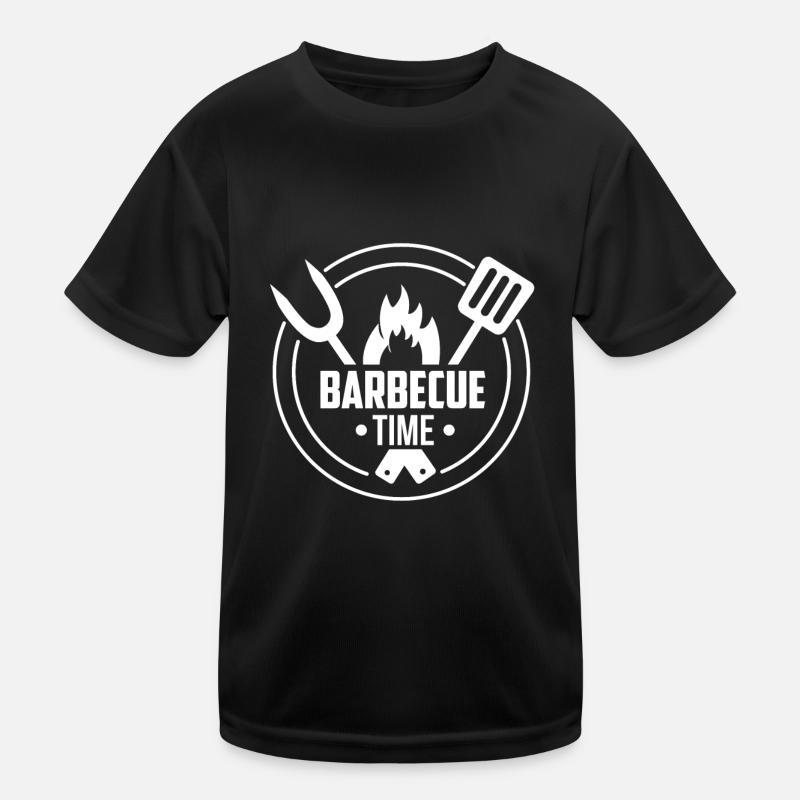 BBQ Time Kinder Funktions-T-Shirt