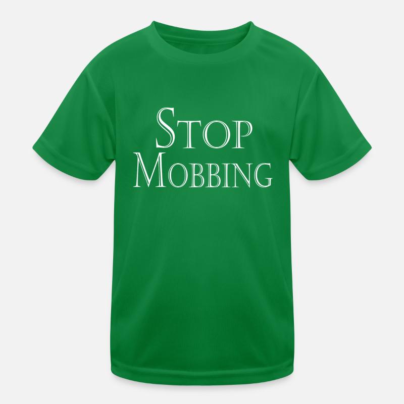 Stop bullying cyberbullying Kids Functional T-Shirt