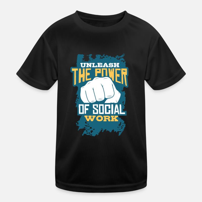 Sozialarbeiter Kinder Funktions-T-Shirt