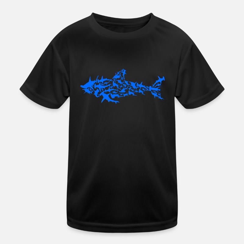 Shark shark Kids Functional T-Shirt
