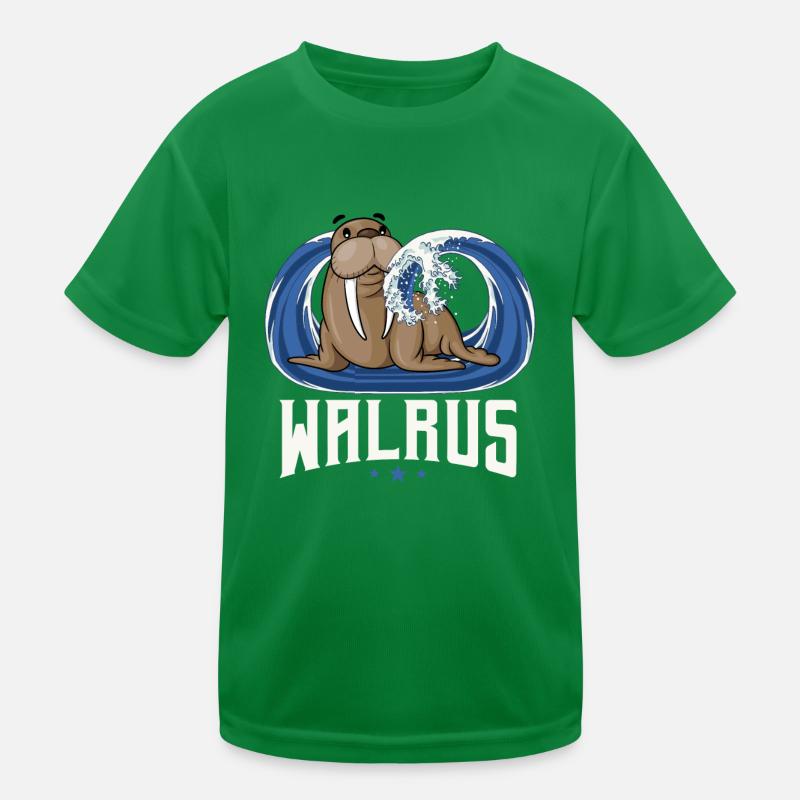 Walrus Kids Functional T-Shirt