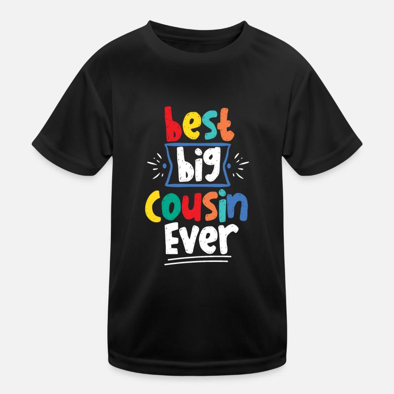 Bester Großer Cousin Großcousin Geschenk Jungen Kinder Funktions-T-Shirt