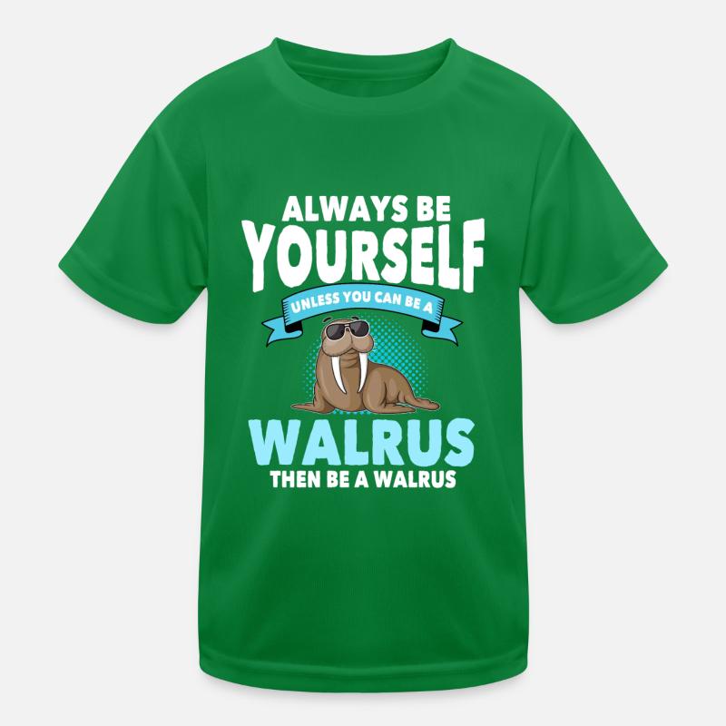 Walrösser Kinder Funktions-T-Shirt