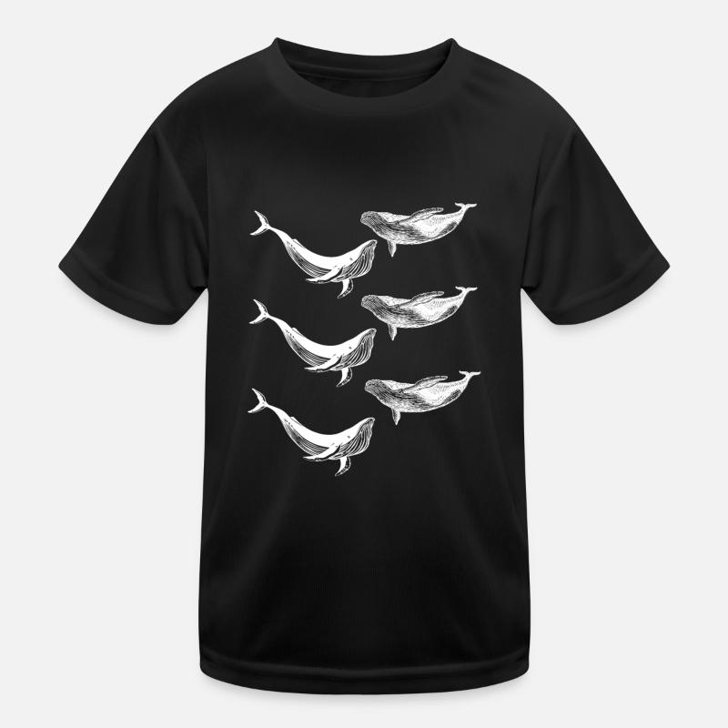 Wale Kinder Funktions-T-Shirt