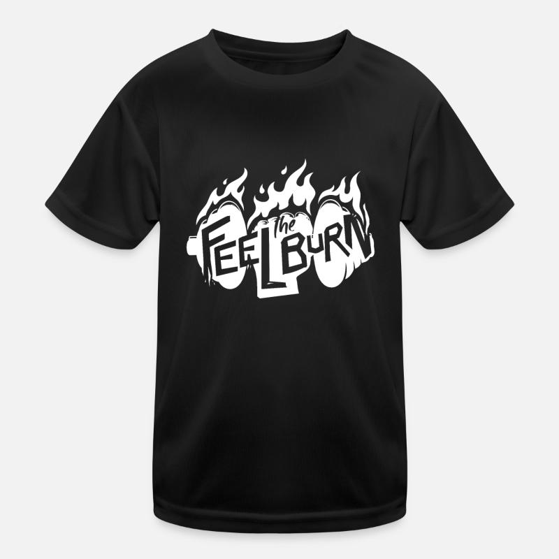 Fitness Dumbbell Training Kids Functional T-Shirt