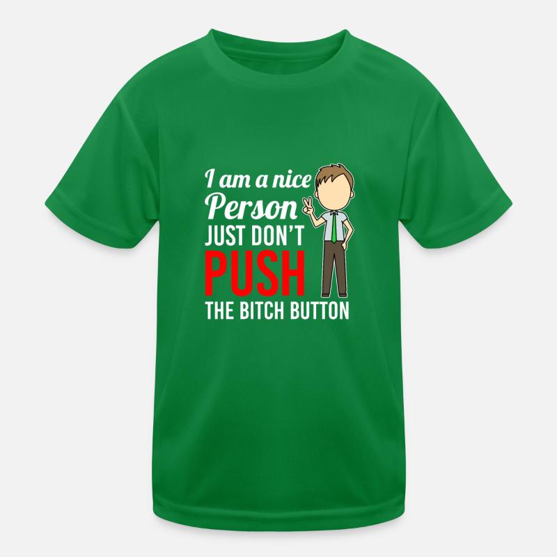 Funny Kids Functional T-Shirt