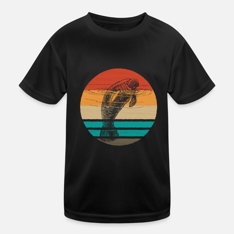 Seekuh Kinder Funktions-T-Shirt