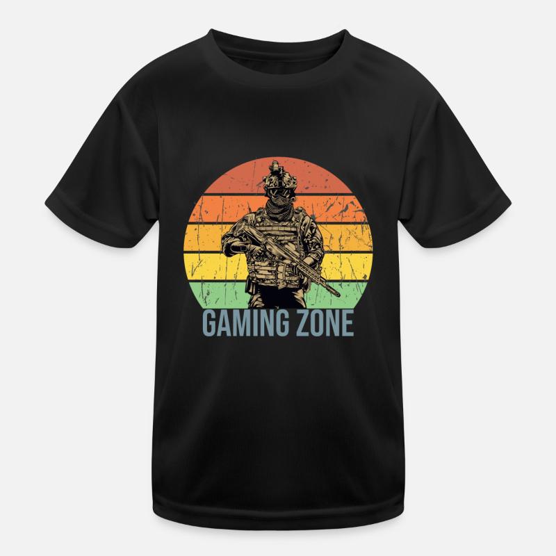 Drôle de sort zone de jeu zone T-shirt sport Enfant